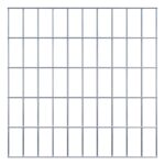 Dekogitter / Rankgitter (inkl. Montagematerial) Maschenweite 5 x 10 cm