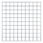 Dekogitter / Rankgitter (inkl. Montagematerial) Maschenweite 5 x 5 cm