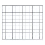 Dekogitter / Rankgitter (inkl. Montagematerial) Maschenweite 5 x 5 cm