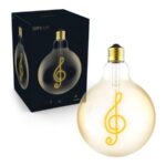 Dekoratives LED Leuchtmittel MELODY 1800K warmweiss 4,5W E27 dimmbar