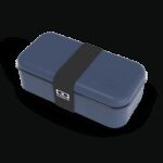 Die Bento-Box Made in france - monbento MB Original Single blau Natural