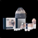 Die Box für die mobile Mahlzeit als ganz besonderes Geschenk - Geschenkbox graphic Ginkgo