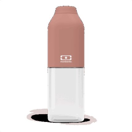Die Flasche to-go - monbento MB Positive M rosa Moka