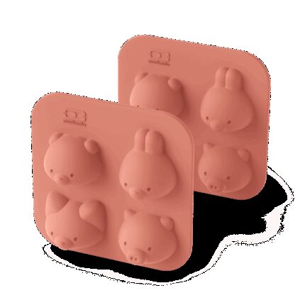 Die Formen für Kinder - monbento MB Silifriends braun