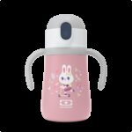Die isolierte und anpassbare Flasche für Kinder - monbento MB Stram rosa Bunny