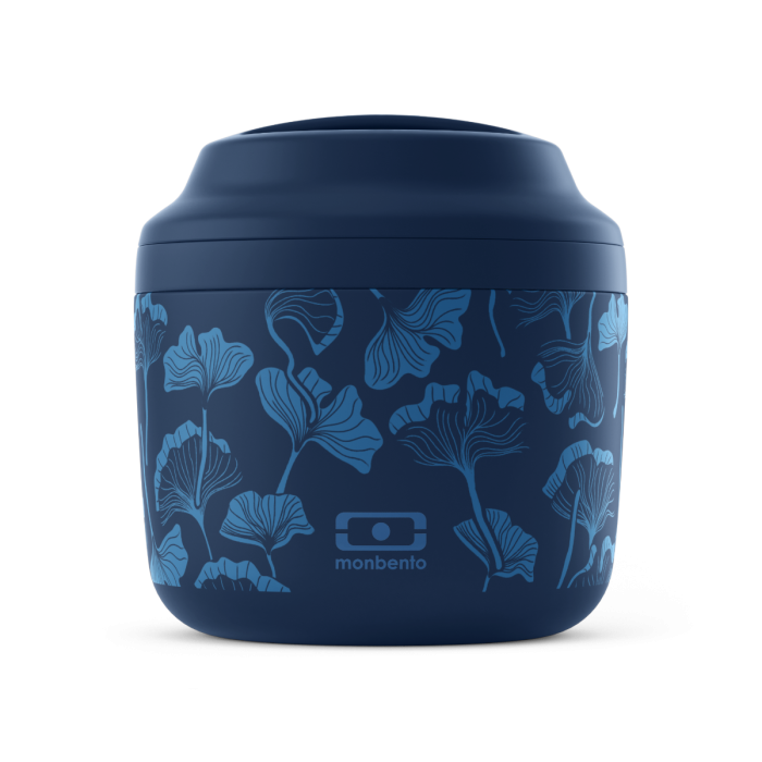 Die isotherm lunchbox - monbento MB Element blau Ginkgo