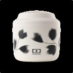 Die isotherm lunchbox - monbento MB Element graphic Plume