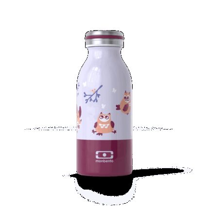 Die isotherme Flasche Kinder - MB Cooly lila Owly