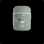 Die kleine isolierte Box - monbento MB Capsule grün Raccoon