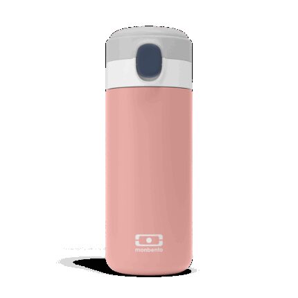 Die Kompakte isotherme Flasche - monbento MB Pop rosa Flamingo