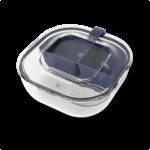 Die transparente Bento-Box made in france - MB Gourmet M Crystal