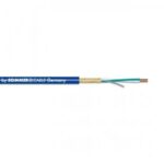 DMX Installationskabel SC-Isopod, symmetrisch, 2x0,22mm², Ø 3,30mm, blau, Meter