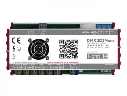 DMX2DIM 6-Kanal DMX / RDM Dimmer 6x 300W