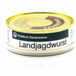Dosenwurst Landjagdwurst 200 g – Trekking Rucksäcke | Outdoor Militär Tactical Gear