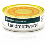 Dosenwurst Landmettwurst 200 g – Trekking Rucksäcke | Outdoor Militär Tactical Gear
