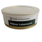 Dosenwurst Pfälzer Leberwurst 200 g – Trekking Rucksäcke | Outdoor Militär Tactical Gear