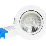 DW2-12A-ZB LED Einbaudownlight CCT 230V 12W Zigbee 3.0
