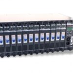 DX-1210 modularer Dimmer DMX 12x10A 19" 3-Phasen
