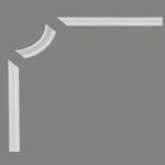 Ecke für Leisten MD318-10