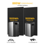 EcoFlow STREAM AC - Stream Max+Stream AC+2 x 440 Bifaziale Solarmodule / Selbstabholung