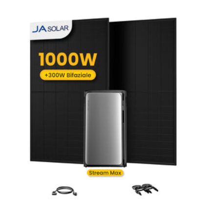 EcoFlow STREAM MAX - mit 2 x500 Full Black Solarmodule / Powerness Express