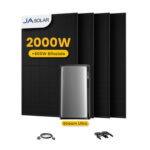 EcoFlow Stream Ultra All-in-One Speicher für Balkonkraftwerke - Stream Ultra / mit 4 x 500 Full Black Solarmodule / Standardversand (Versandkosten werden bei der Kasse berechnet)