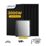 EcoFlow Stream Ultra X, 3840Wh,  All-in-One Speicher für Balkonkraftwerke, by Powerness - mit 6 x 500W Bifaziale Solarmodule + 800W Wechselrichter / ohne Halterung / Selbstabholung