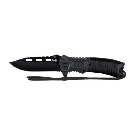 Einhandklappmesser Blackrope schwarz – Zubehör | Outdoor Militär Tactical Gear