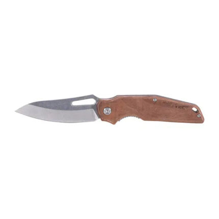 Einhandmesser Wood mit Stahlklinge – Leicht Zubehör | Outdoor Militär Tactical Gear