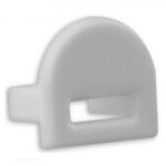 Endkappe mit Loch E20 für Alu-Profil PL6/C5