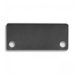 Endkappe (Paar) E43 Aluminium für Alu-Profil YN4/YN5 - C10