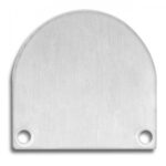 Endkappe (Paar) E46 Aluminium für Alu-Profil YN4/YN5 - C13