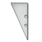 Endkappe (Paar) E91 Aluminium für Alu-Profil YA3 - C50