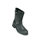 Engineer Bikerstiefel kurz, schwarz