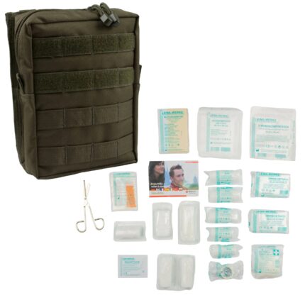 Erste-Hilfe-Set Pro 43-tlg oliv – Einsatz & Daypacks | Outdoor Militär Tactical Gear