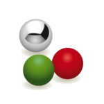 Erzi Ersatzkugel 3er Set für 2loop - 8 und 9mmØ