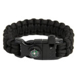 Fallschirmleinen-Armband Cobra Survival schwarz – Zubehör | Outdoor Militär Tactical Gear
