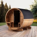 Fasssauna aus Thermoholz | Fasssauna aus Thermoholz LC 225