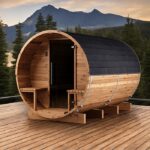 Fasssauna aus Thermoholz | Fasssauna aus Thermoholz LC 300