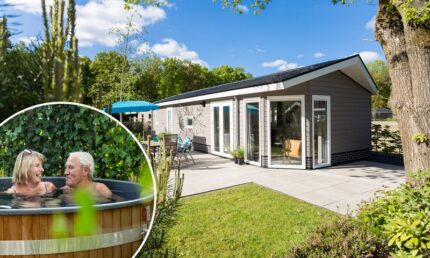 Ferox 5 personen Wellness (Hottub)
