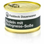Fertiggericht Dose Nudeln Bolognese 400 g – IR Trekking Rucksäcke | Outdoor Militär Tactical Gear
