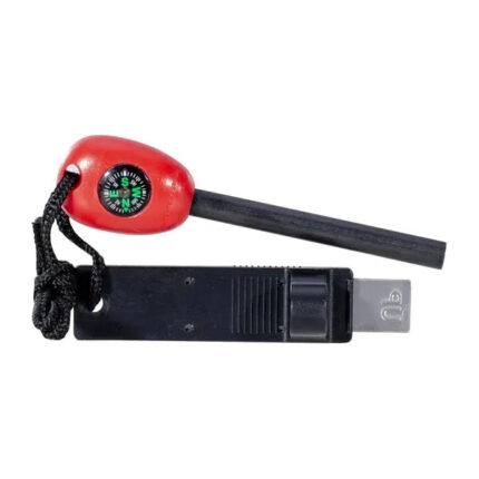 Feuerstarter mit Zündstein und Kompass – Zubehör | Outdoor Militär Tactical Gear