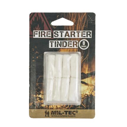 Feuerstarter Tinder 8 Stück – Wasserdicht Zubehör | Outdoor Militär Tactical Gear