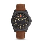 FIELDMASTER Leder Schwarz 42mm - Uhren Herren -  Swiss Made