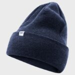 Fine Rib Beanie Merinowolle