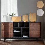 FineBuy Deko Vase 3er Set Aluminium Blumenvase Modern, Dekovase Eckig 3-teilig für Blumen, Alu Tischvase Wohndeko Metall Tischdeko Handgefertigt