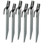 Flachstahl Heringe 18 cm 6er Pack – Einsatz & Daypacks | Outdoor Militär Tactical Gear