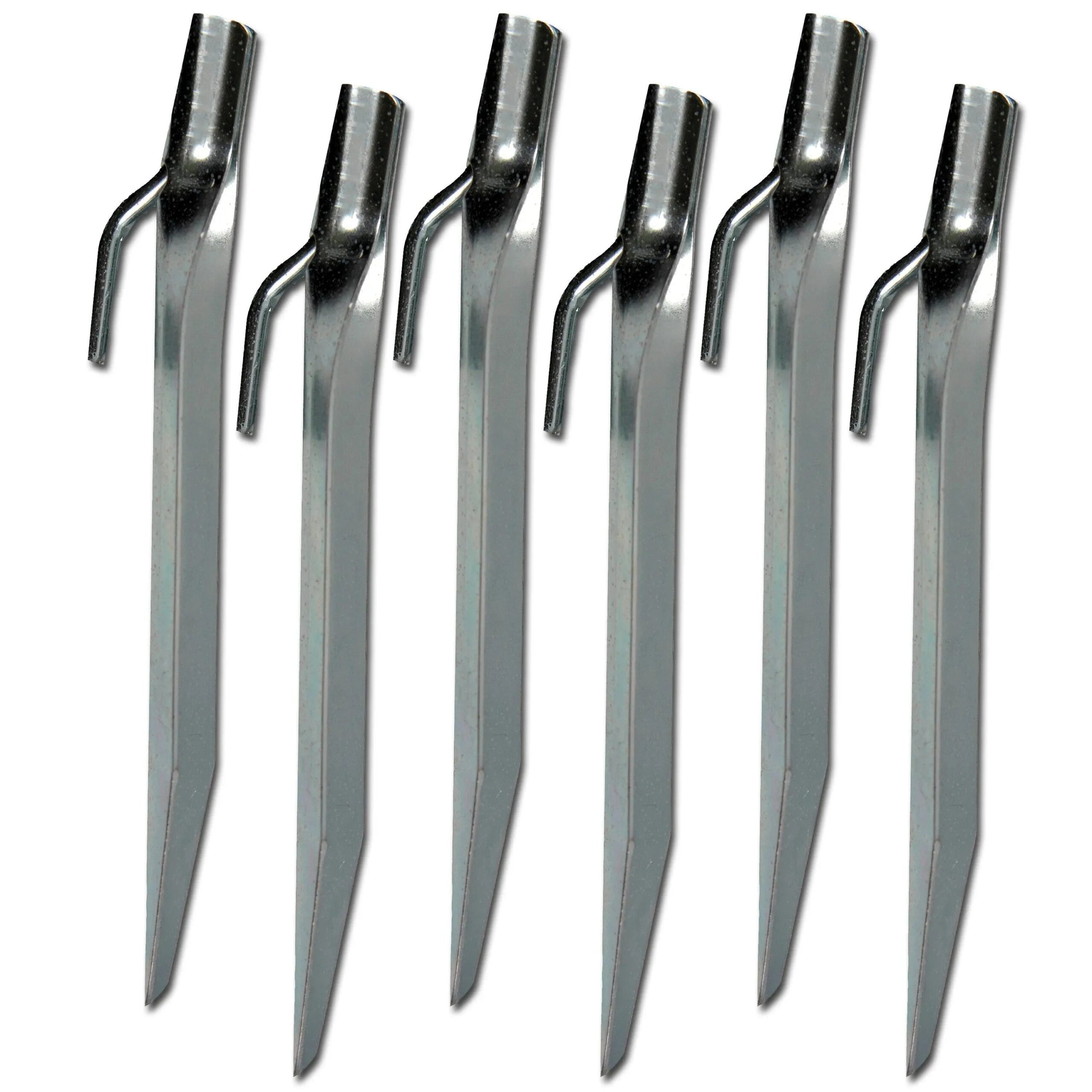 Flachstahl Heringe 18 cm 6er Pack – Einsatz & Daypacks | Outdoor Militär Tactical Gear