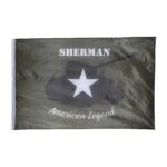 Flagge Sherman Tank – Leicht Zubehör | Outdoor Militär Tactical Gear