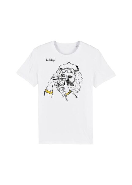 FOTOGRAF - Weißes Herren TShirt - KARLSKOPF